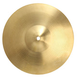12" Splash Cymbal Brass Copper Hand Cymbals Gong for Band Rhythm Percussion Musical Instrument