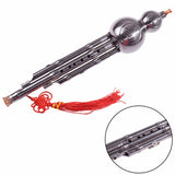 Chinese Gift Bb Hulusi Bamboo Wind Instrument Gourd Cucurbit Flute ABS Resin Band Orchestral Flutes