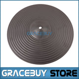Practice Cymbals Drum Pads 12" Practice Silent Low Noise PC Plastic Crash Hi-Hat Cymbals Pad NEW