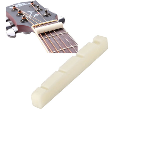 Hot Sell 4 String Bass Guitar Bone Nuts Slotted 38mm Ivory Guitar Parts Guitar Parts & Accessories