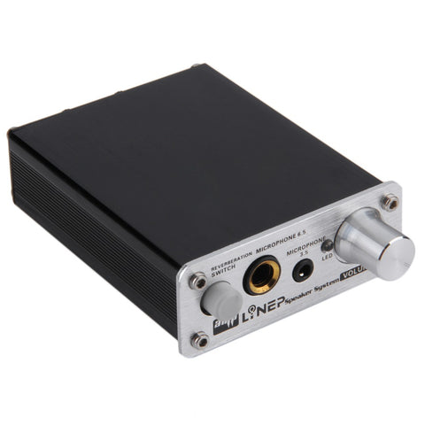Professional HIFI Microphone Amplifier Dual 2 Channel Audio Stereo Amplificador Computer MP3 PC Microphone MIC Power Amplifier