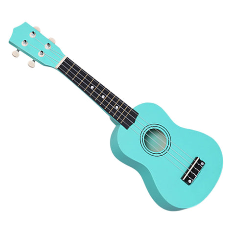 21 Inch Soprano Ukulele Uke Spruce Sapele Four Strings plastic free shipping