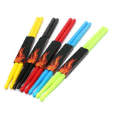 1 Pair Lightweight Professional 41.5cm Nylon 5A Drumsticks Drum Hammer with Anti-slip Grip For Drummer Parts & Accessories