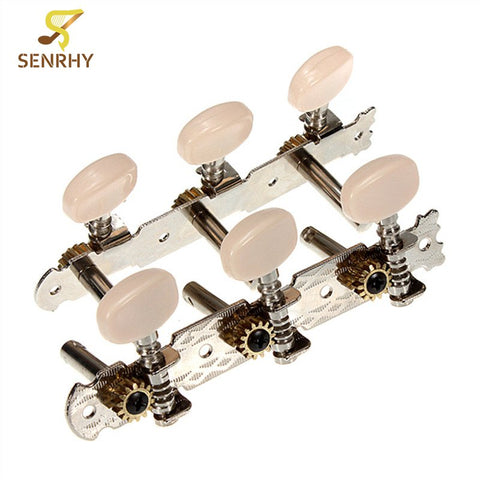 Best Price !! Hot Selling High Quality 2Pcs/set Acoustic Classical Guitar Tuners Tuning Keys Steel Pegs Machine Heads Set New