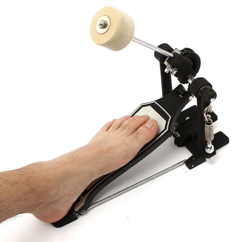 High Quality Bass Drum Pedal Beater Singer Tension Spring and Single Chain Drive Percussion Instrument Parts & Accessories