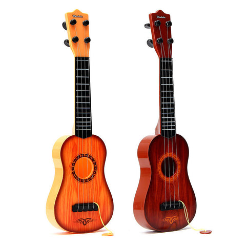 43cm Acoustic 4 Strings Plastic Musical Toy Ukulele Guitar For Kids Children Beginners Gift Guitar Educational Development