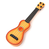 Acoustic 4 Strings Musical Plastic Toy Ukulele Small Style Children's Guitar 38cmX10cmX3cm For Kids Educational Gift