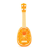 38cm Fruits Cute Style 4 String Plastic Ukulele Guitar Musical Instrument Kids Children Development Educational Toy Gift