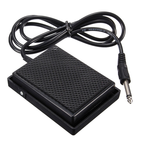 Universal Use Foot Sustain Pedal Controller Switch For All Electronic Keyboard Musical Instrument Parts And Accessories Black