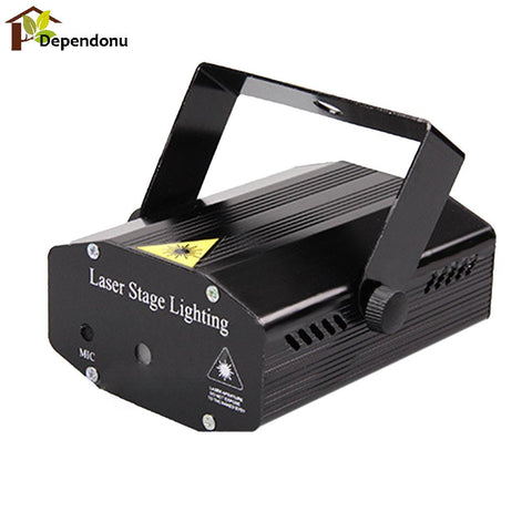 Professional LED Stage Laser Lighting R&G Red Green IP65 Laser Projector Stage Light DJ Disco Lights Xmas Party Lighting