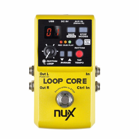 Loop Core Guitar Electric Effect Pedal Durable Guitarra Effect Pedal 6hours Recording Time Musical Instrument Part Accessories