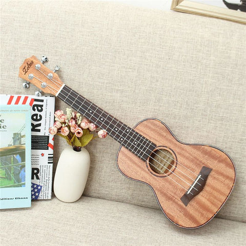 Zebra 23" 26" 4 Strings Mahogany Concert Guitarra Guitar Rosewood Fretboard Bridge Ukulele Uke For Musical Stringed Instruments