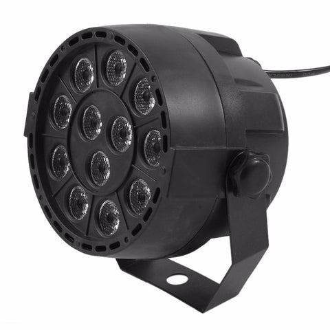 12 LED Bar Light Mini Phono Disco Stage Effect Lighting Projector Club Party KTV Show Flat DJ Equipments Controller Moving Head