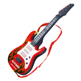 Surwish Rock Band Music Electric Guitar 4 Strings Kids Musical Instruments Educational Toy