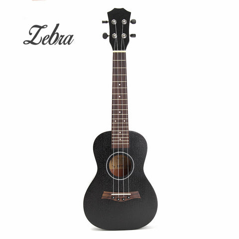 Zebra 23 Inch Black Rosewood Fingerboard Concert Ukulele Sapele Hawaii Ukelele Guitarra Bass Guitar For Musical Instruments