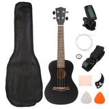 Zebra 23" Guitar Combo 4 Strings Bass Concert Guitar Guitarra Kit Rosewood Ukulele Musical Stringed Instrument Set For Beginner