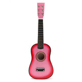 23" Beginners Practice Acoustic Children Basswood Ukulele 6 String Guitar Musical Instrument For Beginners or Basic Players