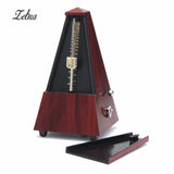 Zebra Electric Bass Guitar Guitarra Pyramid Mechanical Metronome Musical Tempo For Ukulele Stringed Instrument Parts Accessories