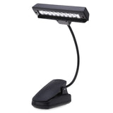 Hot Flexible LED Book Reading Light Mini USB Clip-on LED Desk Table Study Lamp 10 LEDs Orchestra Music Stand light Free Shipping