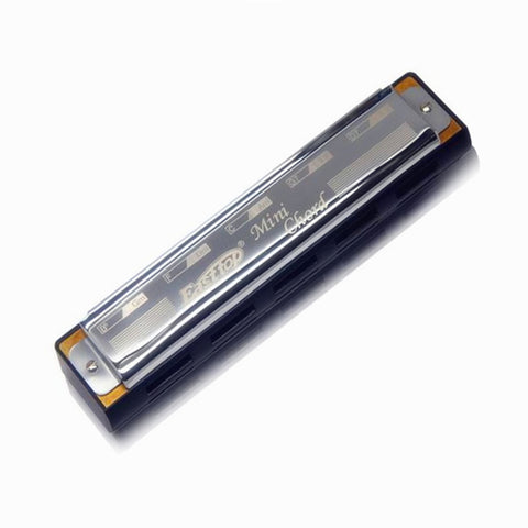 Easttop 10 Holes Mini Chord Harmonica Senior Professional Performance Musical Instruments Metal Mouth Organ Chord Harps 10 Holes