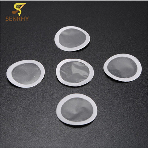 5Pcs Transparent Plastic Kazoo Flute Diaphragm For Kazoo Standard Common Size Musical Instrument Accessories