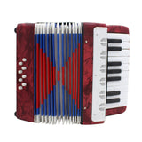 IRIN Professional 17 Key Mini Accordion Educational Keyboard Musical Instrument for Both Kids & Adult